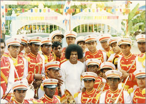 Swami with Band