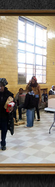 USA - Hurricane Sandy - Food Distribution in Newark