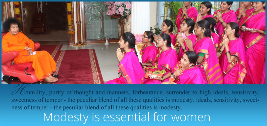 Modesty is essential for women